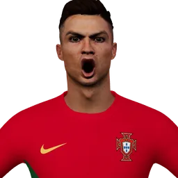 Cristiano R. 3D character