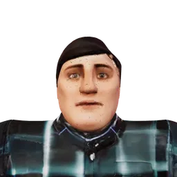 Big Man 3D character