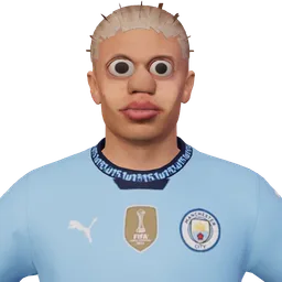 Haaland 3D character