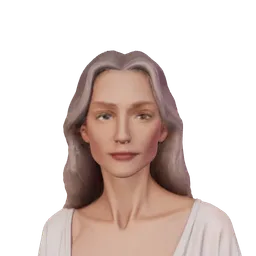 Lady Reemaah 3D character