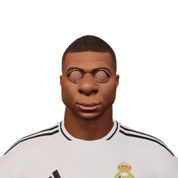 Mbappé 3D character