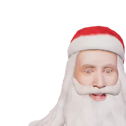 Santa 3D character