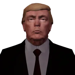 Trump Classic 3D character